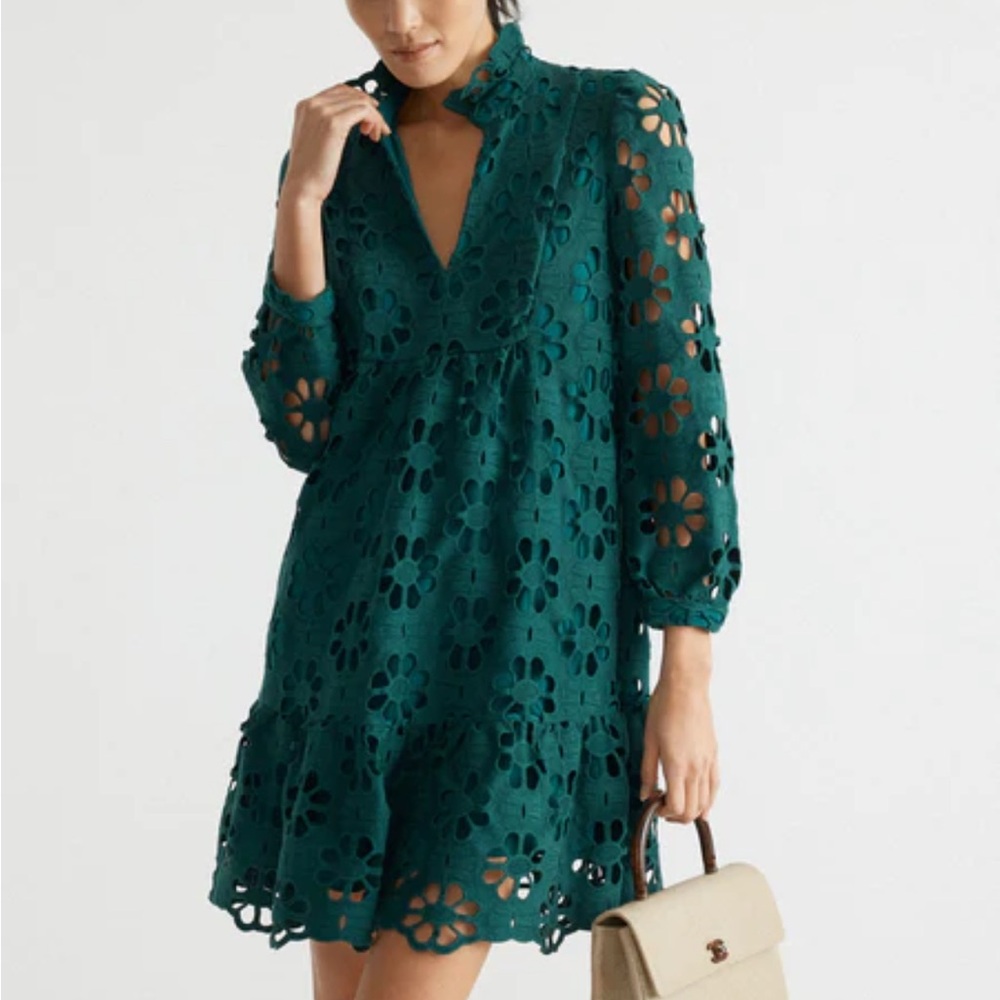 Green Lace Palmerston Dress